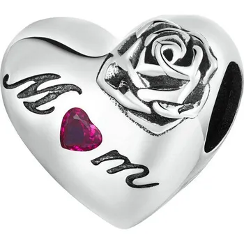 Přívěsek NUBIS® Stříbrný přívěsek korálek na náramek - B0109