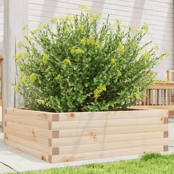 Truhlík vidaXL Zahradní truhlík 70 x 70 x 23 cm masivní borové dřevo