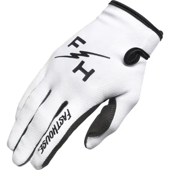 Chránič ruky pro motocykl Fasthouse Carbon Eternal Glove White Velikost: L