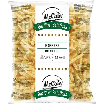 McCain McCain Hranolky Express Crinkle vlnky 2,5kg