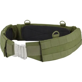 Opasek CONDOR OUTDOOR Opasek bojový MOLLE úzký ZELENÝ L ZELENÁ - OLIV