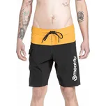 koupací šortky Meatfly Mitch 21 - Yellow/Black XXL