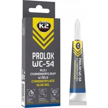 Průmyslové lepidlo K2-PROLOK WC54 ZELOWY KLEJ 20G