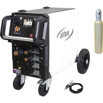 Svářečka aXe 201 MIG LCD Synergy Varianta: SET 14: svářečka s výbavou v popisu stroje + lahev CO2 plná 5.0318/SET14