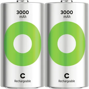 GP ReCyko akumulátor malé mono C Ni-MH 3000 mAh 1.2 V 2 ks