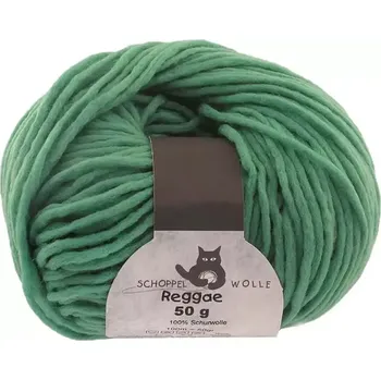 Příze Schoppel Wolle Reggae 6400 Gras-Grün (Příze merino Reggae 6400 Gras-Grün)