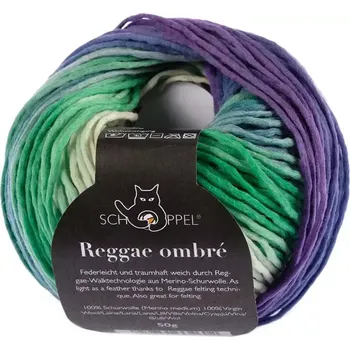 Příze Schoppel Wolle Reggae ombré 2437 Alles Paletti (Příze merino Reggae ombré 2437 Alles Paletti)
