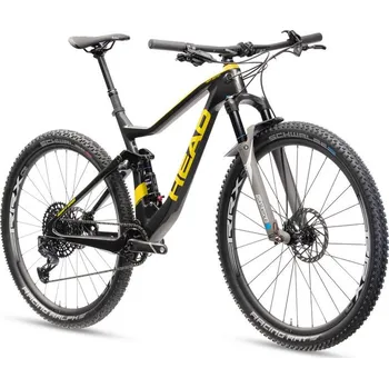 Horské kolo Celoodpružené kolo Head Adapt Edge TEAM, grey/yellow Velikost rámu: 44cm