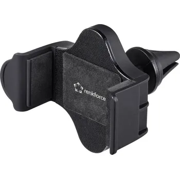 Renkforce RF-5385148 upevnění na ventilační mřížku držák mobilního telefonu do auta otočné o 360° vhodný pro šířku: 55 -
