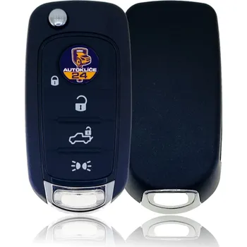 Autoklíč Klíč s 4tl. dálkovym ovladaním pro Fiat Egea Dodge Neon 4A AES 434Mhz SIP22