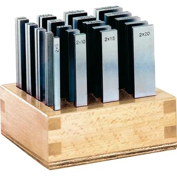 Sada paralelní podložky sp délka 100mm + dřevěný stojan amf 75606