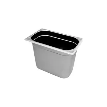 Gastronádoba z nerezu GN1/4 - 200 mm, bez držadel, plná.