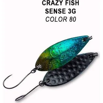 Plandavka Crazy Fish Sense 32mm 3g color 80