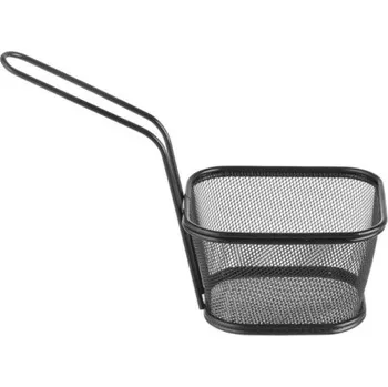 Hendi 425695 Mini košík na smažené pokrmy černý 130x115x80 mm