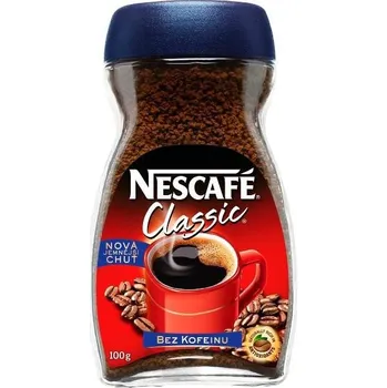 Káva Nescafé Classic bez kofeinu 100g