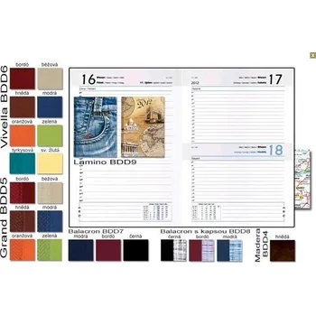 Diář Diář denní A5 David Balacron