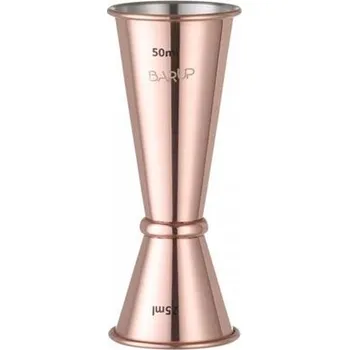 Hendi 593332 Barmanská odměrka měděná 25 + 50 ml