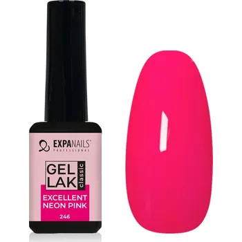 Lak na nehty UV/LED Gel lak - Excellent Pink neon 10 ml