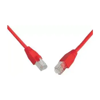 Síťový kabel SOLARIX patch kabel CAT6 SFTP PVC 3m červený