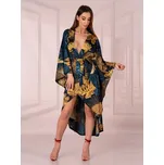 Stylový dámský župan Handis vzorovaný , VELIKOST UNI (S, M, L )