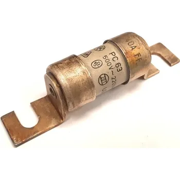Autopojistky Pojistka PC 63 500V 40A FF