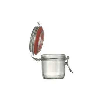 Sklenice Sklenice Patent 255 ml, čirá s uzávěrem