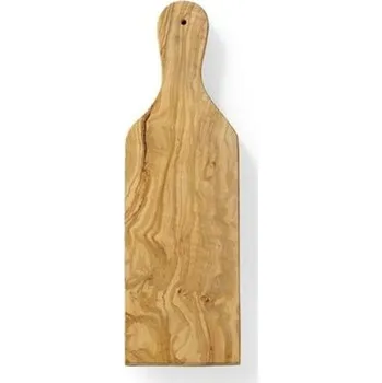 Kuchyňské prkénko Servírovací prkénko z olivového dřeva s rukojetí, HENDI, 350x120x(v)18mm 505243H