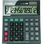Kalkulačka Canon AS-220RTS, šedá, stolní, dvanáctimístná