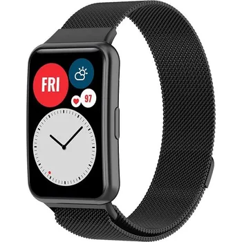 Kovový Pásek Na Huawei Watch Fit / Fit 2 Barva: Černá, Velikost: Fit