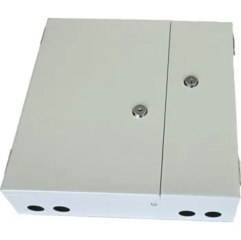 Rozvaděč Optický rozvaděč nástěnný kov 48 SC vč. opt. kazety a zámku dvoukřídlý