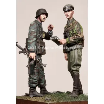 Plastikový model Alpine Miniatures 1/35 WSS Grenadier Set (2 figures)