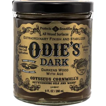 Olej na dřevo Odies Oil Odies Dark přírodní ztmavující olej na dřevo interiér 266 ml
