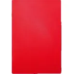 Hendi 825617 Krájecí deska HACCP 600x400 červená