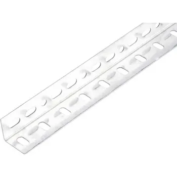 Stavební profil L profil Conceptor perforovaný pozinkovaný 25x25x1 mm, 1m