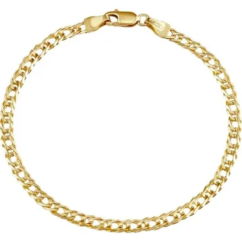 Šperk Zlatý náramek DOUBLE ROMBO 3,5 mm