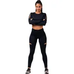 Dámský top Nebbia Honey Bunny Crop Top 821 black XS