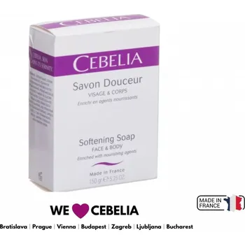 CEBELIA SOFTENING SOAP 150ml - JEMNĚ ČISTÍ A VYŽIVUJE
