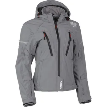 Moto bunda MBW HANA softshell lady jacket stone grey 36