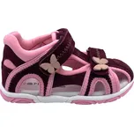 Dětské kožené sandálky Protetika Ibiza bordo Velikost: 20 (EU)