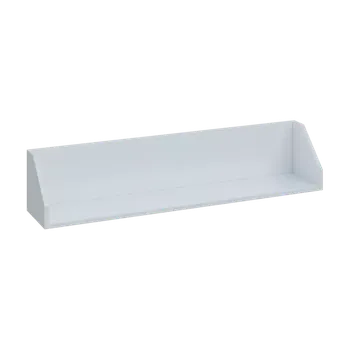 police BPA - 120 police na zeď, 240x1200x240, bílá