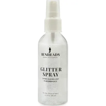 Ozdoba do vlasů Capezio,Třpytkový sprej BH1563, průhledná se třpytkami ONE