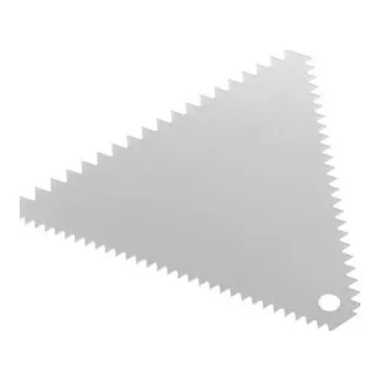 Hendi 554227 Stěrka na těsto 110x110 mm z nerezové oceli, 6 ks