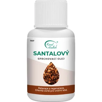 Tělový olej Santalový Sprchový olej Hadek velikost: 20 ml
