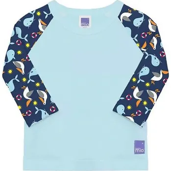 Kojenecké plavky BAMBINO MIO dětské tričko do vody s rukávem Nautical vel. M