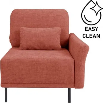 Pohovka Pravý polohovací bok Adapto - výběr potahu - snadné čištění