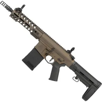Airsoftová zbraň Ares SR-25 12.5", M (AR308M) - Chaos Bronze + dárek zdarma