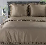 ArtFir Povlečení na dvojlůžko REINA24A | světle hnědá 160 x 200 cm