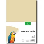 Barevný papír A3, 80g, krémový, 100 listů
