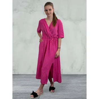 Dámské šaty Midi šaty Luca Barva: ružová