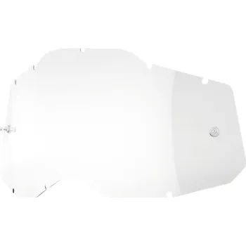 Motocyklové brýle A Náhradní plexi pro motokrosové brýle 100% STRATA 2 , ACCURI 2 , RACECRAFT 2 - čiré (Filtr kategorie 1, propustnost světla 45% ± 2%)